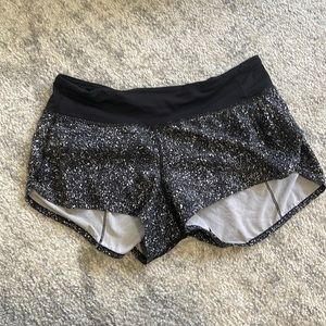 Lululemon Black Workout Shorts